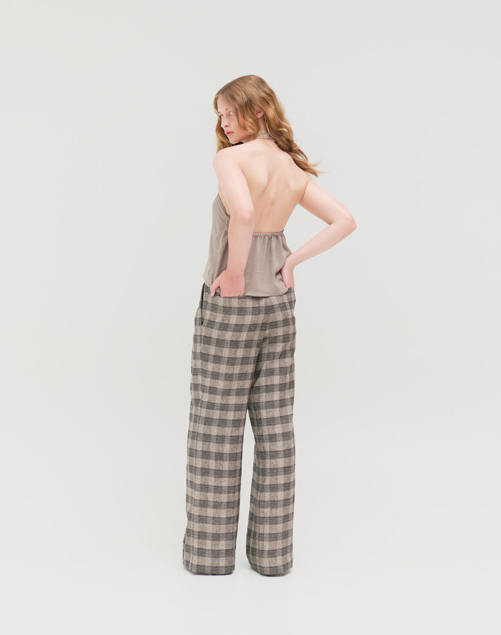 Ace Tie Halter Top