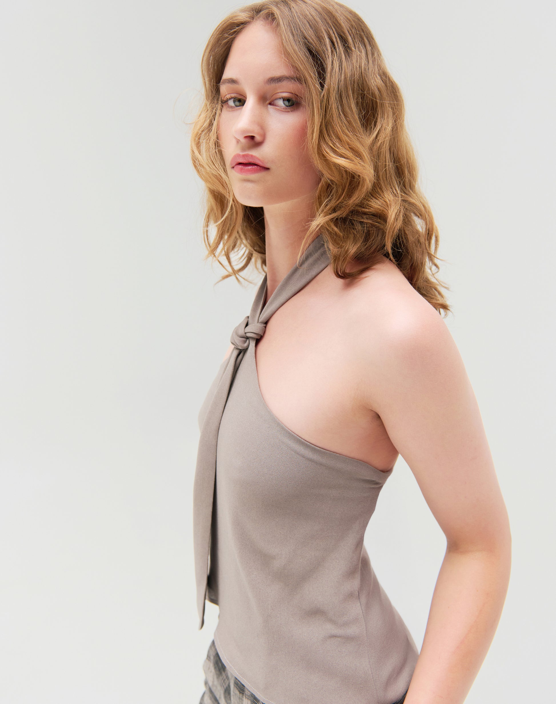 Ace Tie Halter Top