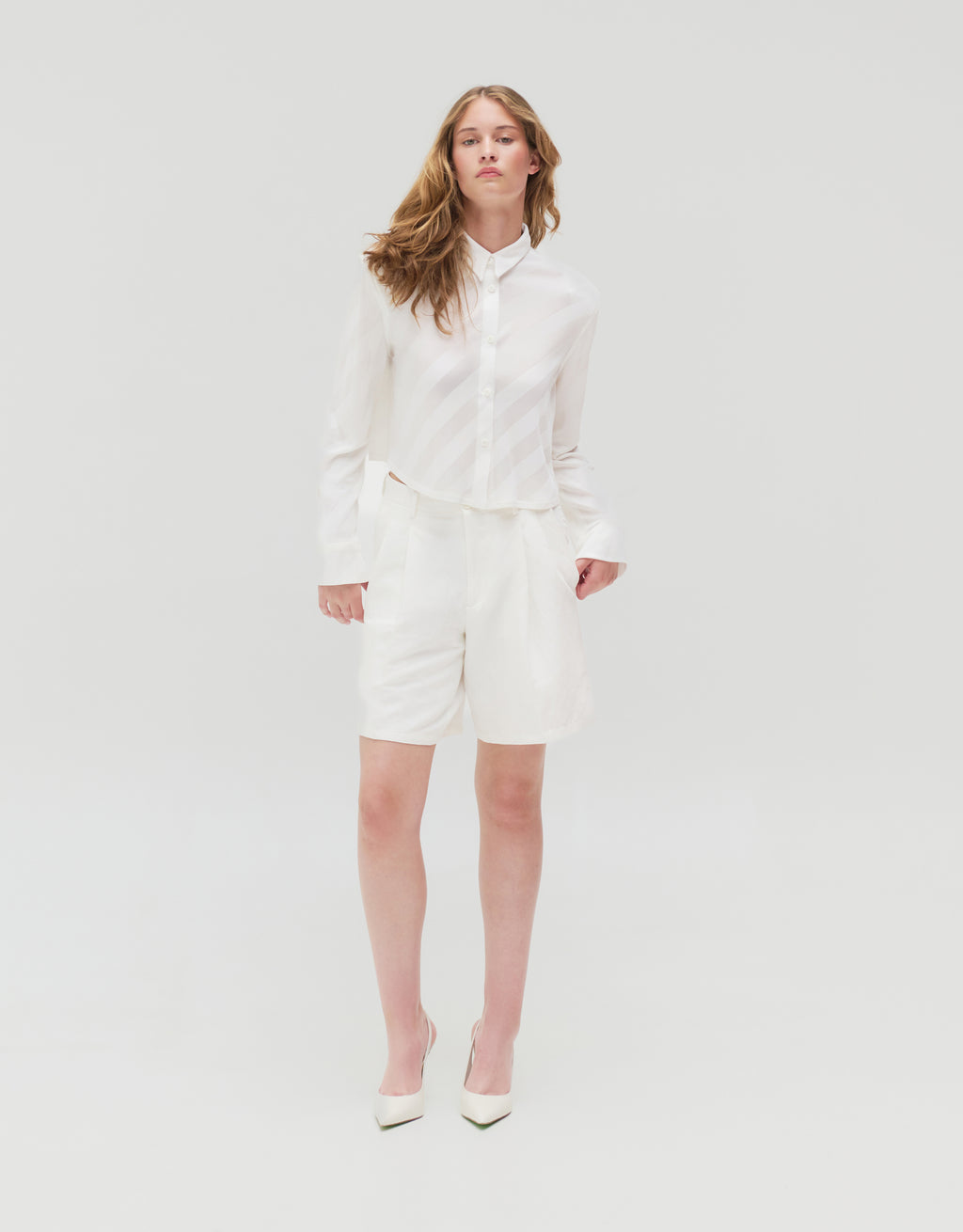 Alfred Crop Blouse