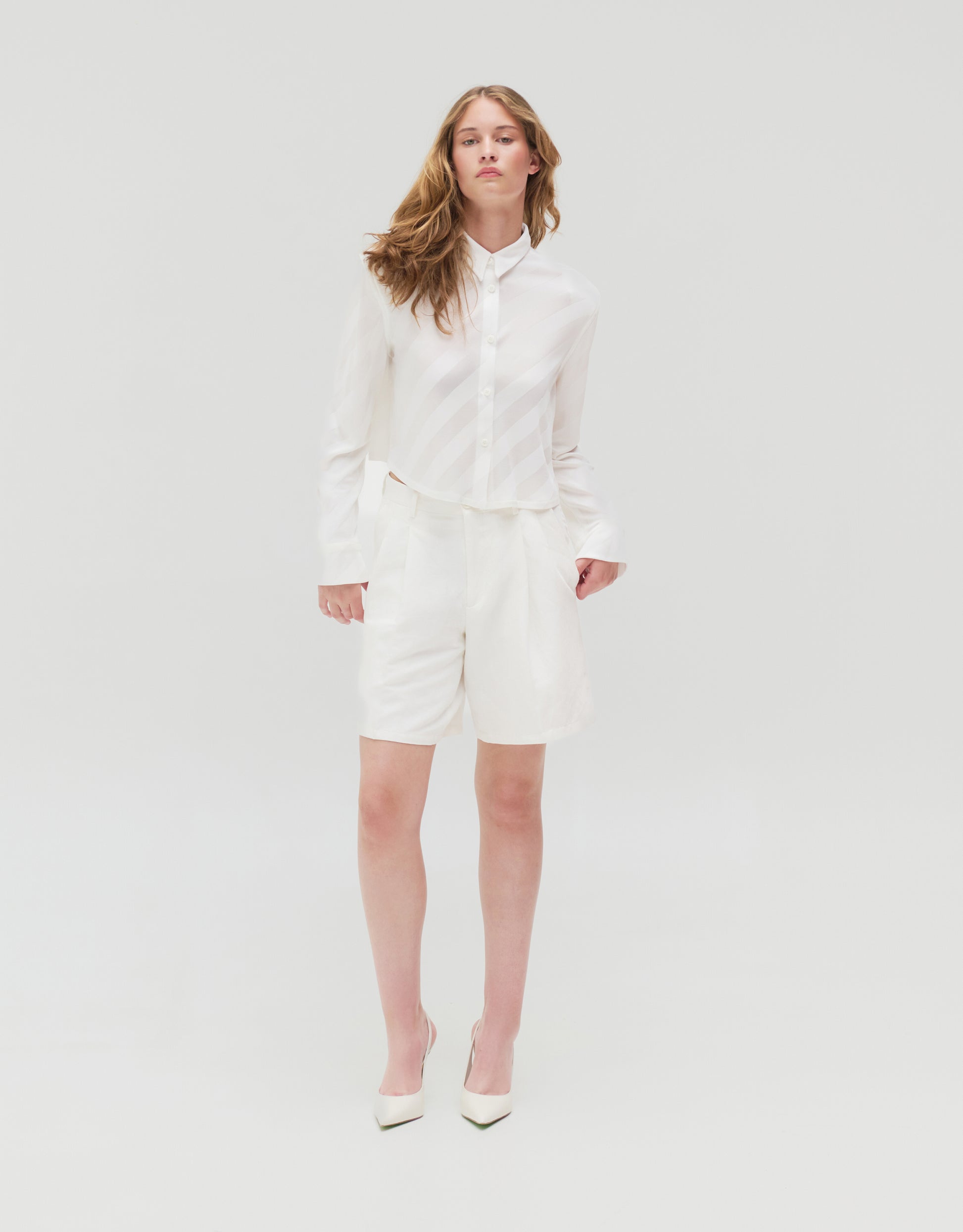 Alfred Crop Blouse