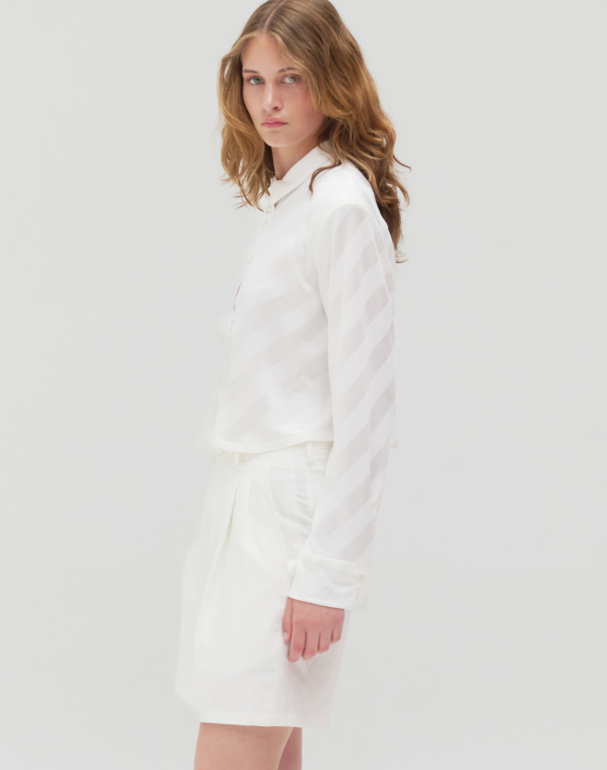 Alfred Crop Blouse